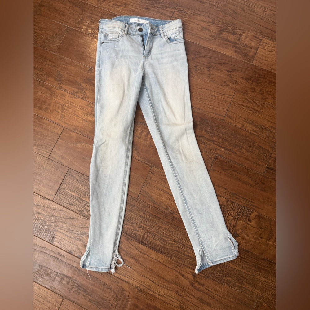 Hidden brand skinny jeans light denim size 25
